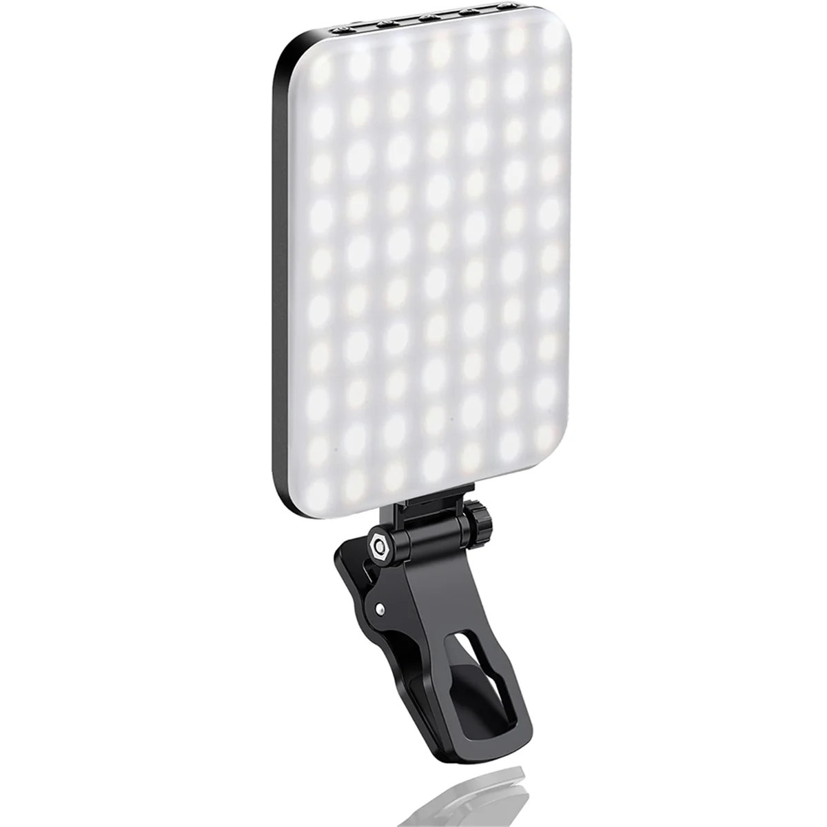 Selfie Light, 60 LED 2200mAh Rechargeable Cell Phone Fill Light 7 Modes, Portable Clip on Light f... | Walmart (US)