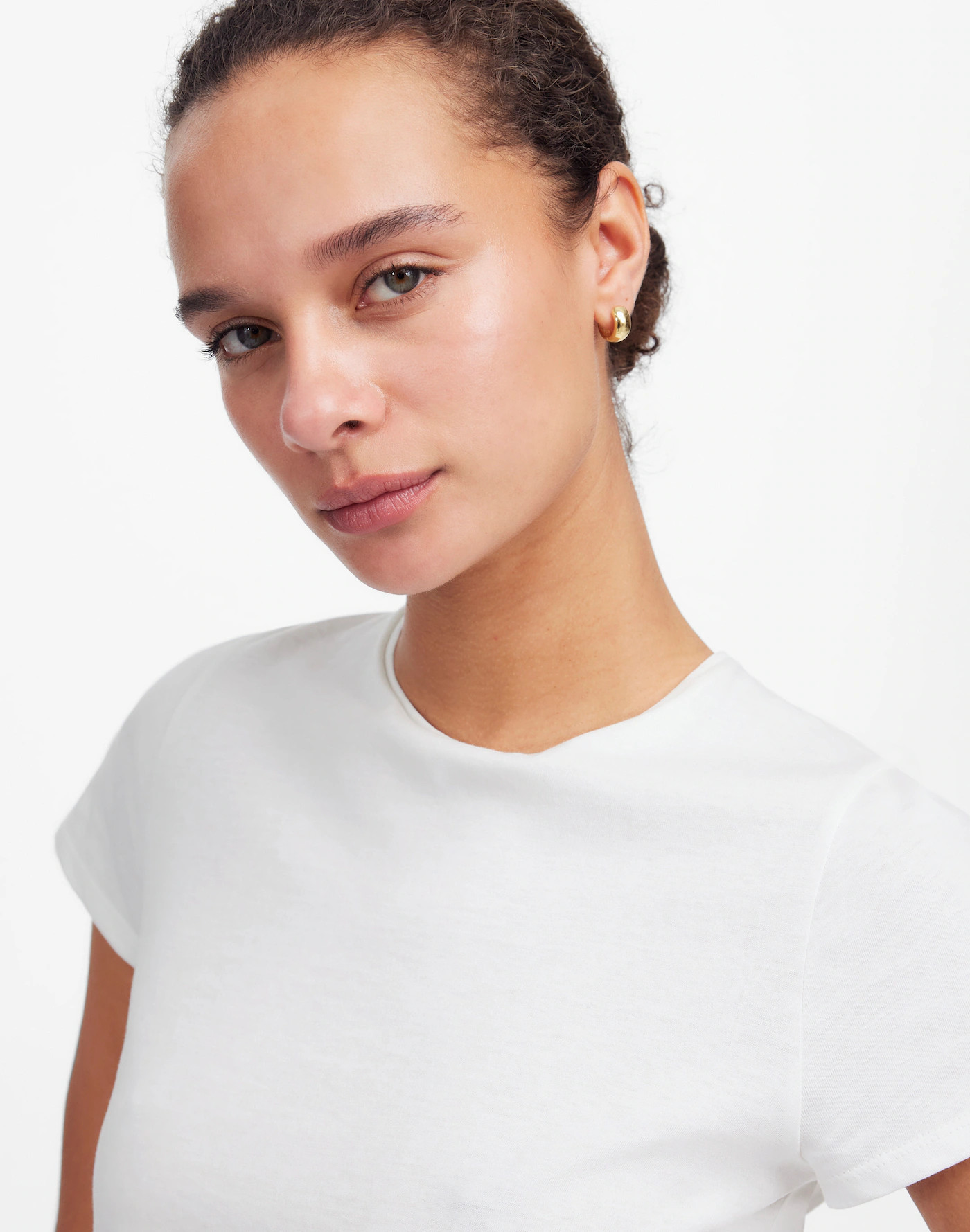 Essential Slim Tee in Lightweight Cotton | Madewell