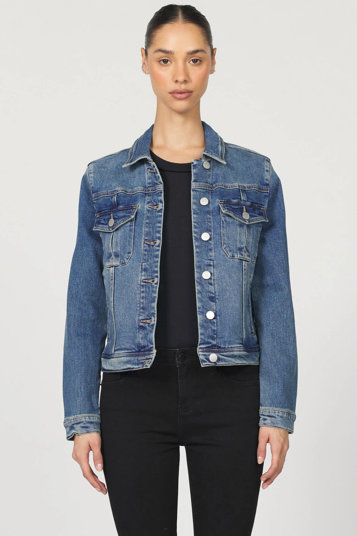 Ainsley Denim Jacket Rolling Heights | Dear John Denim