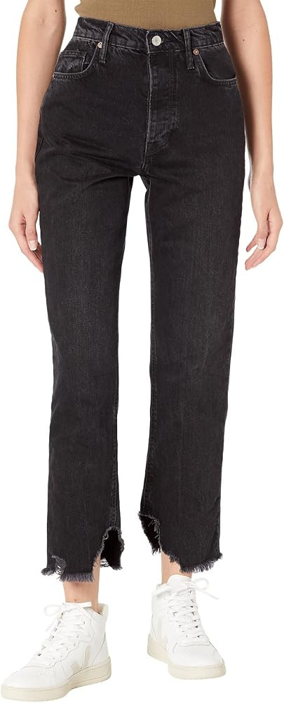 Free People We The Free Tapered Baggy Boyfriend Panther 25 | Amazon (US)