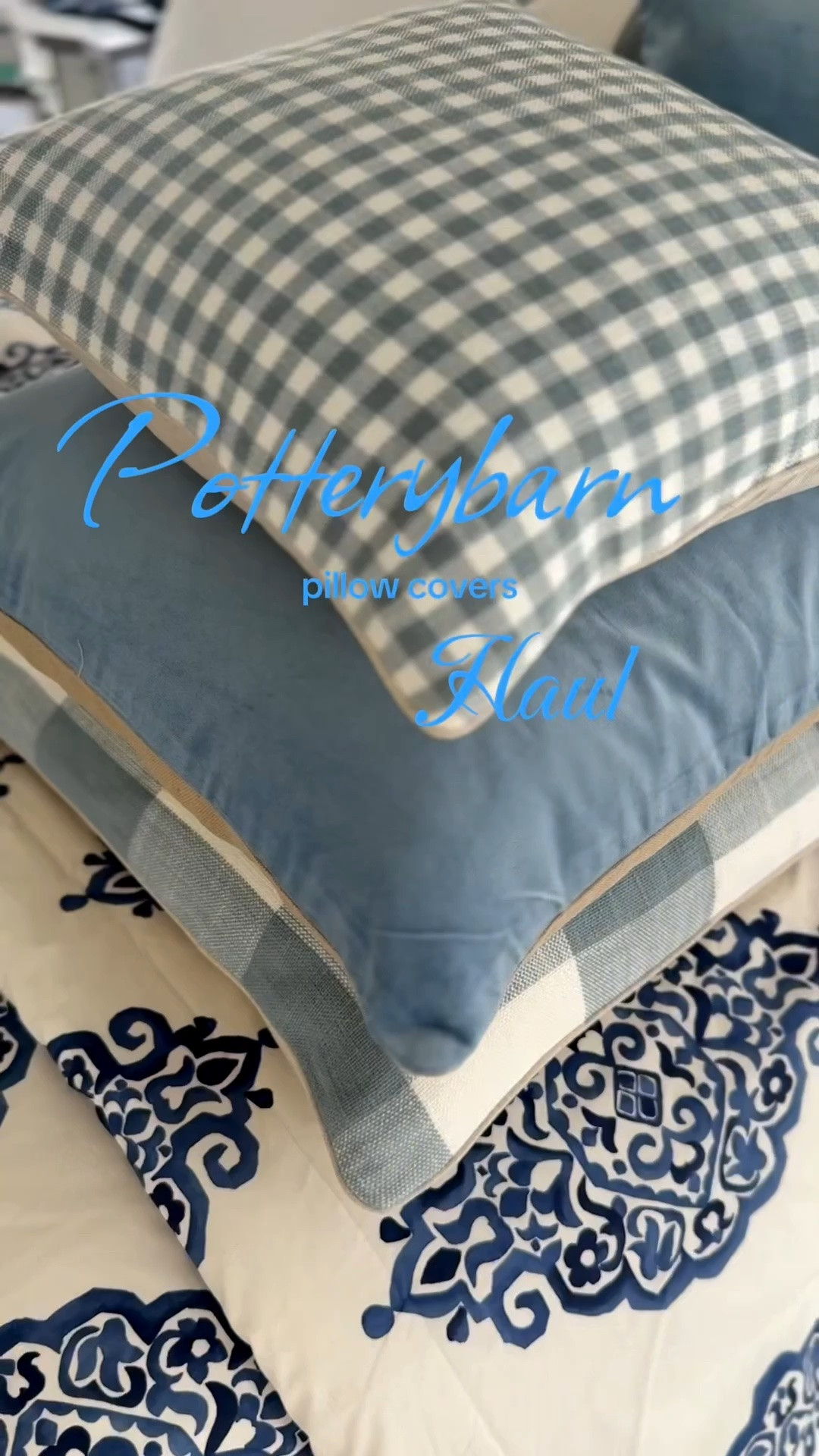 Summer blues in these pillow covers from @Pottery Barn

#LTKHome #LTKSaleAlert #LTKU