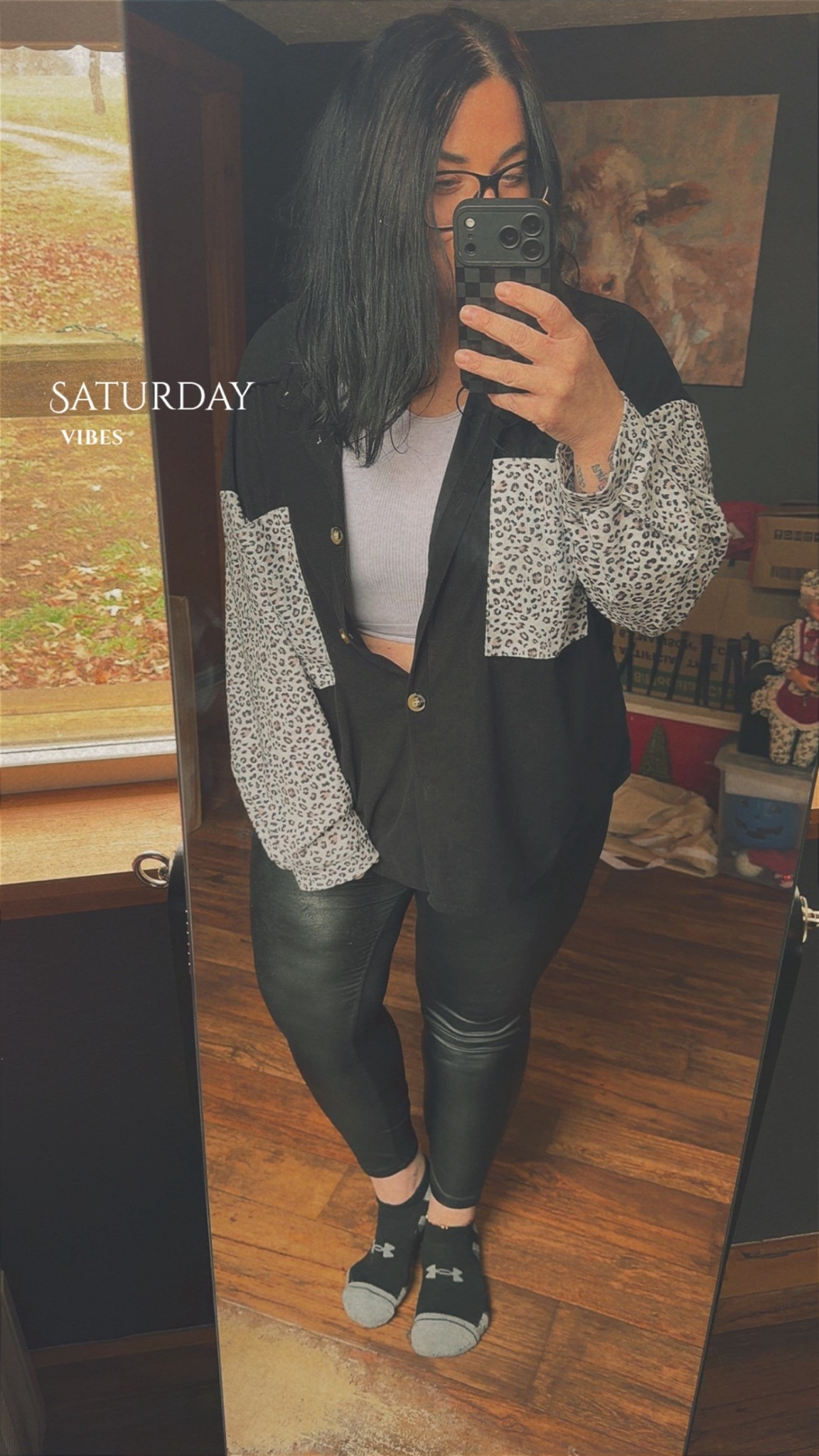 Another affordable closet STAPLE of mine is this jacket! It’s really oversized and the back is long to cover the bum if your dress code at work is like mine. #shein #leatherpants #alternative #style 

#LTKPlusSize #LTKootd #LTKMidsize