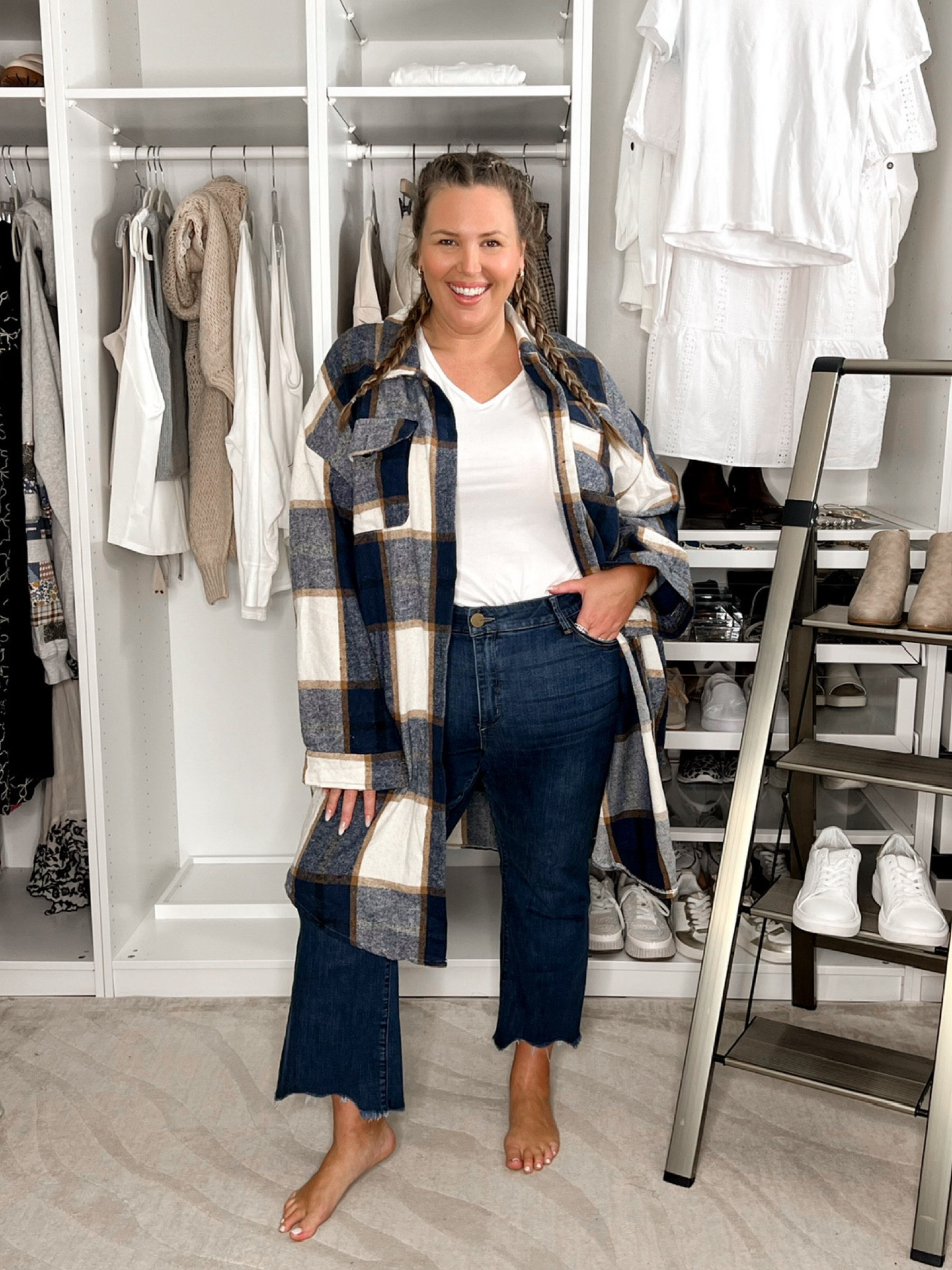 These are the perfect plus size fall tops from Amazon!! My body is a 18/20/2X 🫶🏼Obsessed with this flannel!! The white body suit size 22plus and the flannel is a 22plus as well!!  

Amazon, plus size Amazon, plus size outfit 

#LTKSeasonal #LTKPlusSize