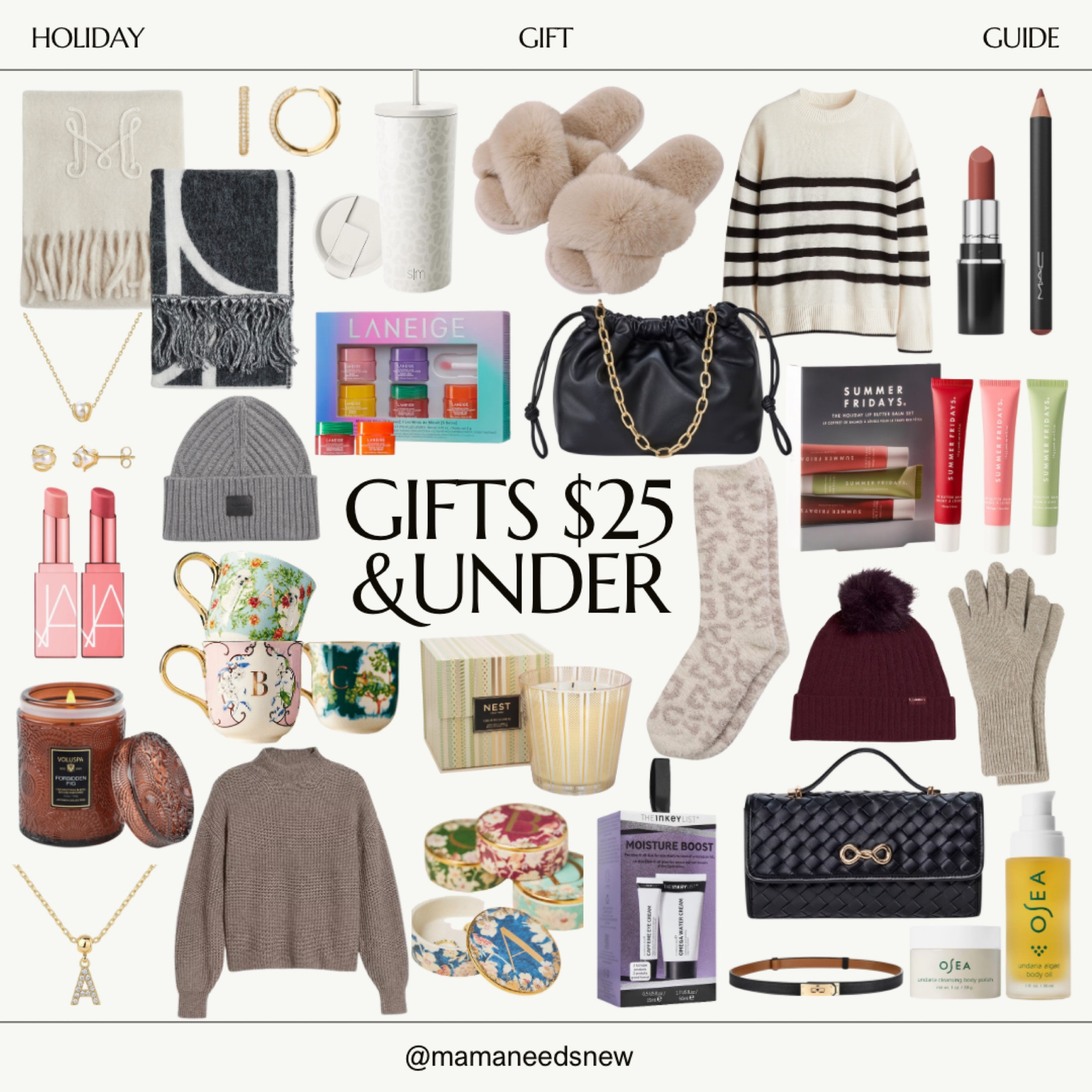 Gift guide for her $25 and under 🖤

#LTKSaleAlert #LTKHoliday #LTKGiftGuide