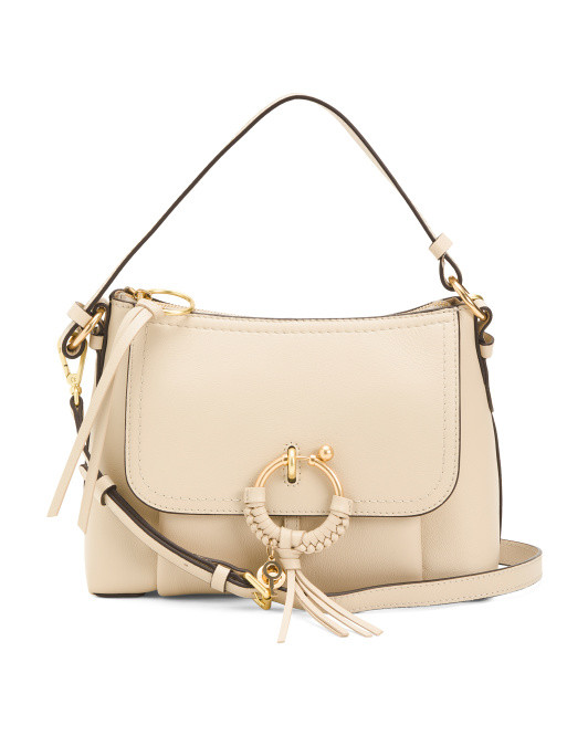 Leather Joan Crossbody With Square Shape Front Hardware | Marshalls