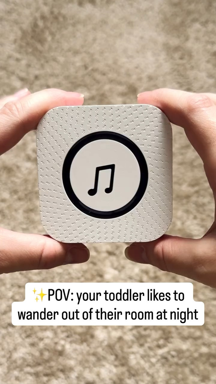 ✨ Follow & Comment “DOOR ALARM” and I’ll send you the link!

If you have a little escape artist at home, this door alarm is a game changer.

The moment your toddler opens their door, the receiver in my room chimes so I know they’re on the move 👀

I also love that the receiver is portable—so I can plug it in wherever I am. During naps, I’ll move it to the kitchen so I can hear if one of my toddlers tries sneaking into the baby’s room 😅

Simple, easy, and gives me so much peace of mind at home.

✨ Follow for more Amazon mom hacks that actually make life easier!