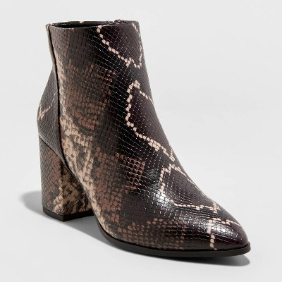 Women's Luella Block Heeled Fashion Boots - A New Day™ | Target