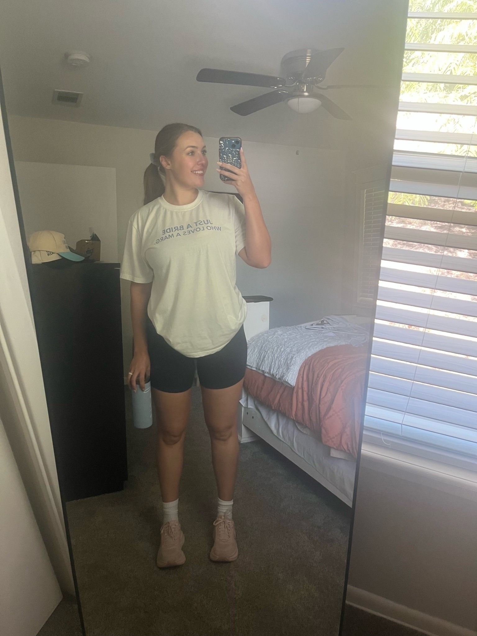 Off to the gym! 

Gym outfit workout clothes biker shorts tshirt hoka sneakers

#LTKgrwm #LTKootd #LTKTall
