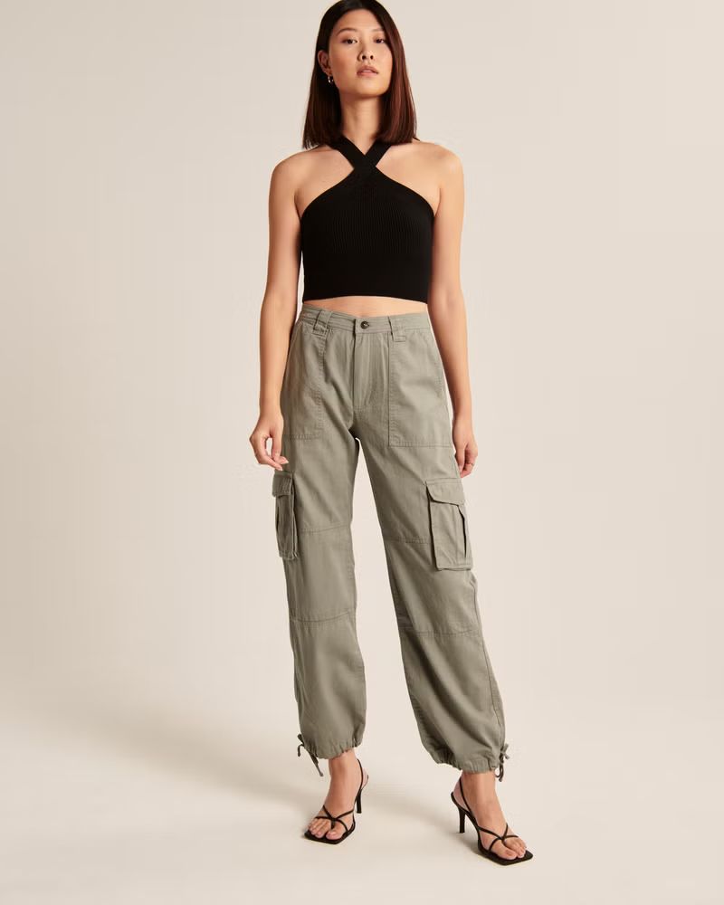 Women's 90s Baggy Cargo Pants | Women's Bottoms | Abercrombie.com | Abercrombie & Fitch (US)