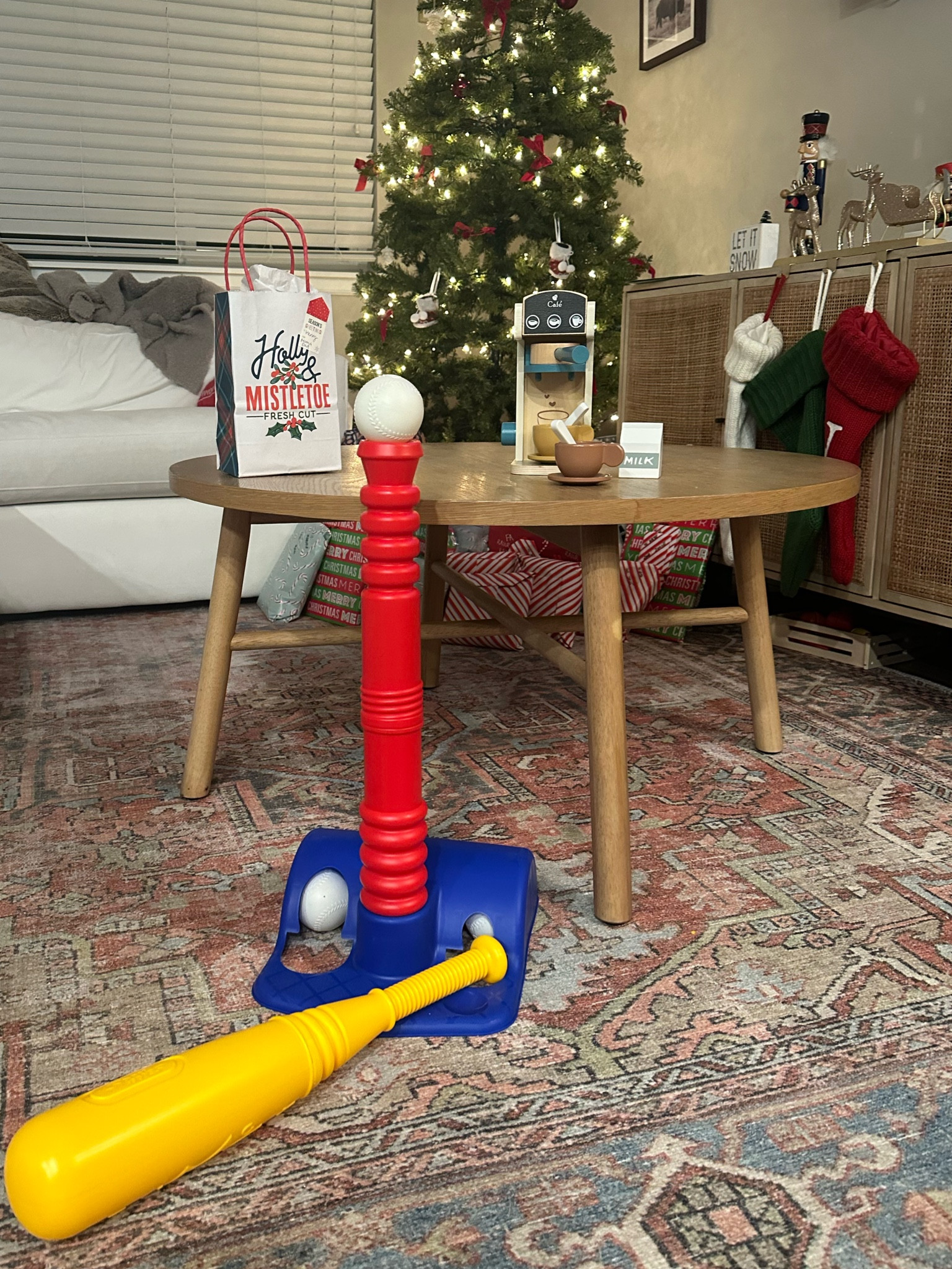 Toddler boy gifts from santa this year. The wooden espresso machine was a HUGE hit 

#LTKsalealert #LTKfindsunder50 #LTKHoliday