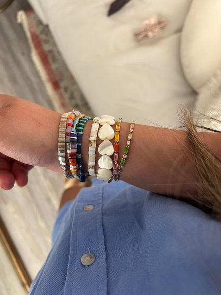 Favorite bracelets for the summer ☀️ 🌈 💜 



Anthropologie 
Jewelry


#LTKfindsunder50 #LTKstyletip
