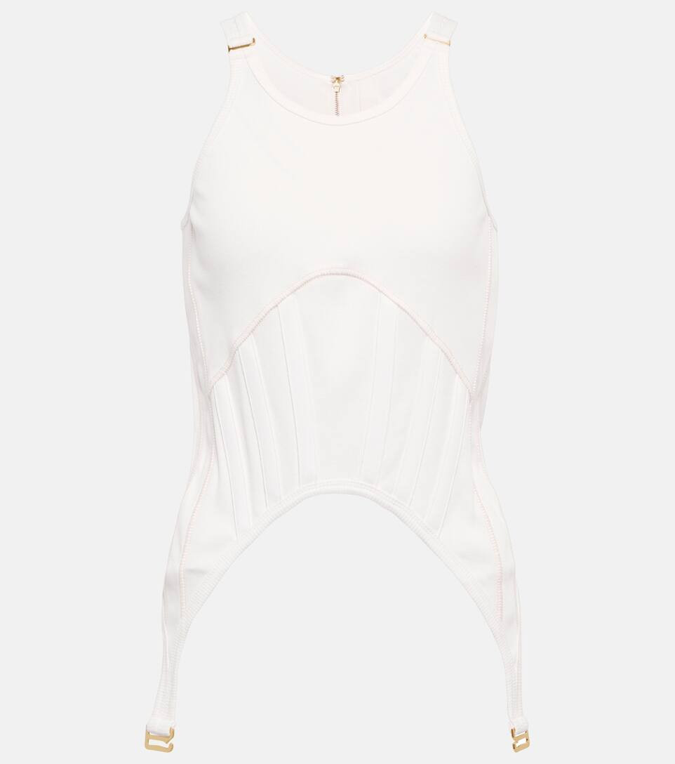 Cotton-blend top | Mytheresa (US/CA)