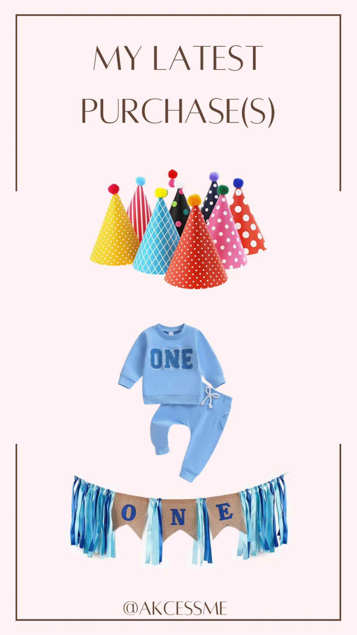 Can’t believe it’s time to prep for baby boys FIRST birthday! Here are three essential items needed for the “BIG ONE!”
#AKCESSME #forstbirthday #babyboy 

#LTKFindsUnder50 #LTKBaby #LTKKids
