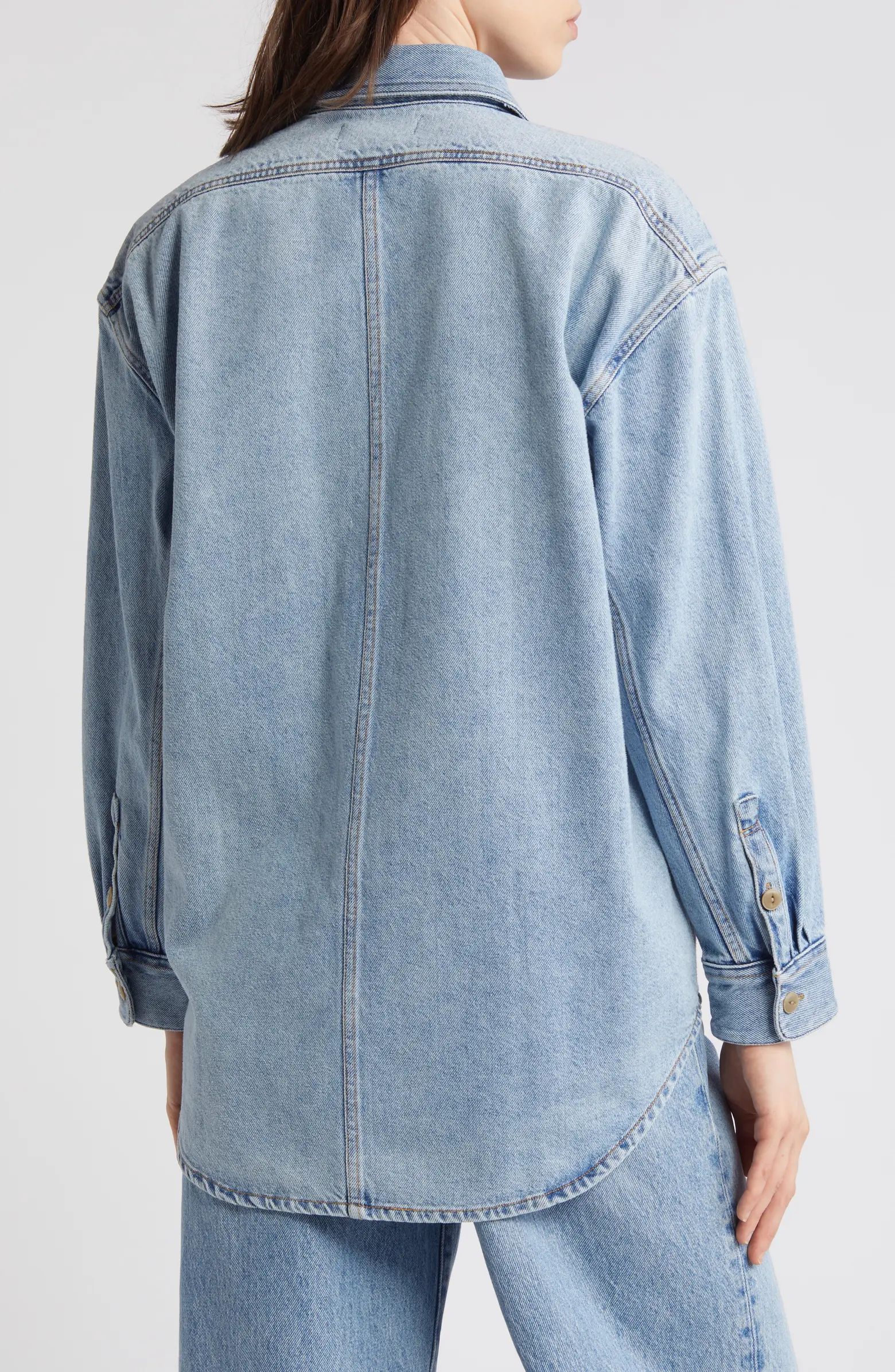 Madewell Oversize Denim Button-Up Shirt | Nordstrom | Nordstrom