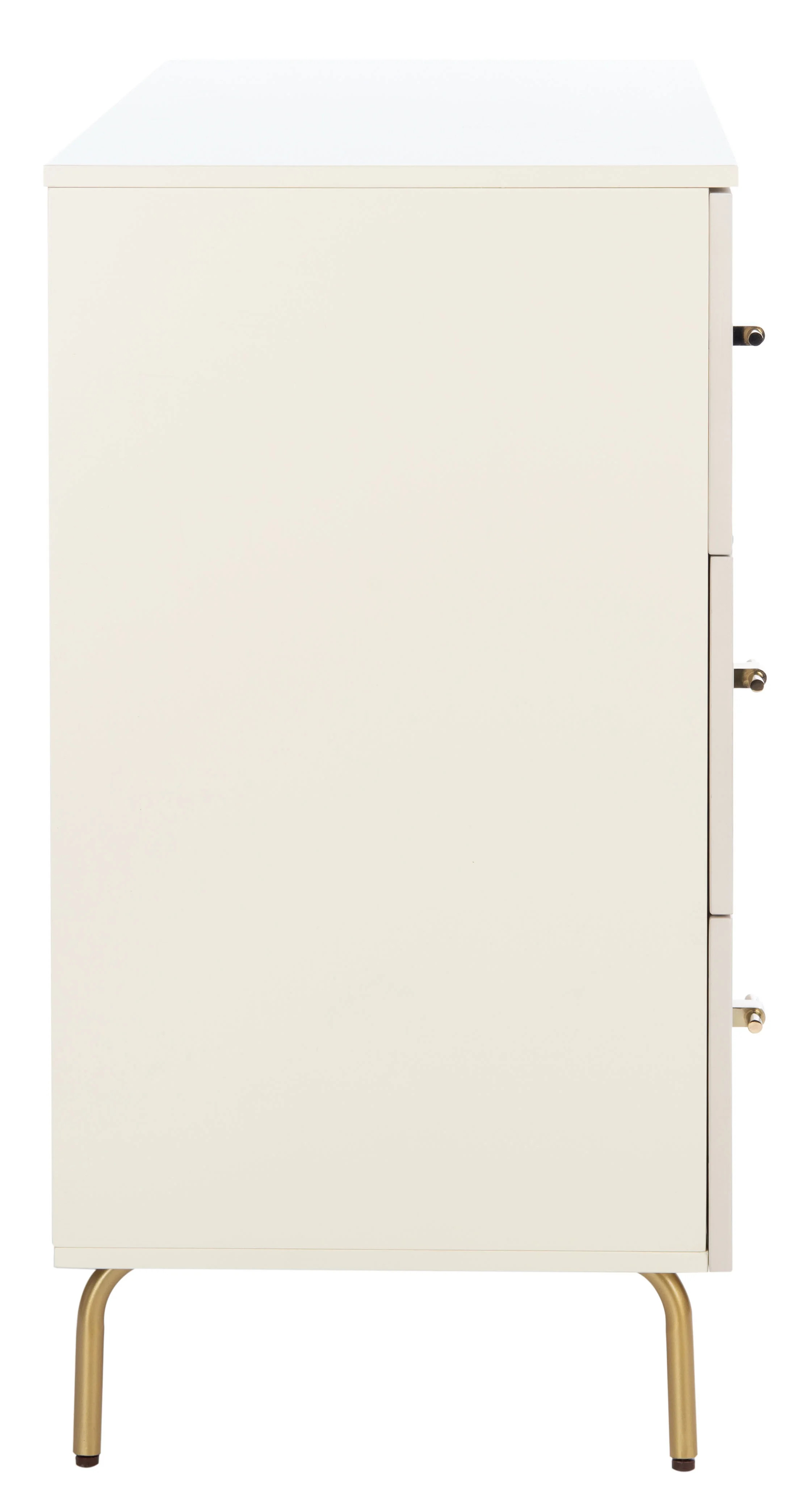 SAFAVIEH Zadie 3 Drawer Rattan Chest, Black With Natural Rattan/Black Legs (34 in. W x 18 in. D x... | Walmart (US)