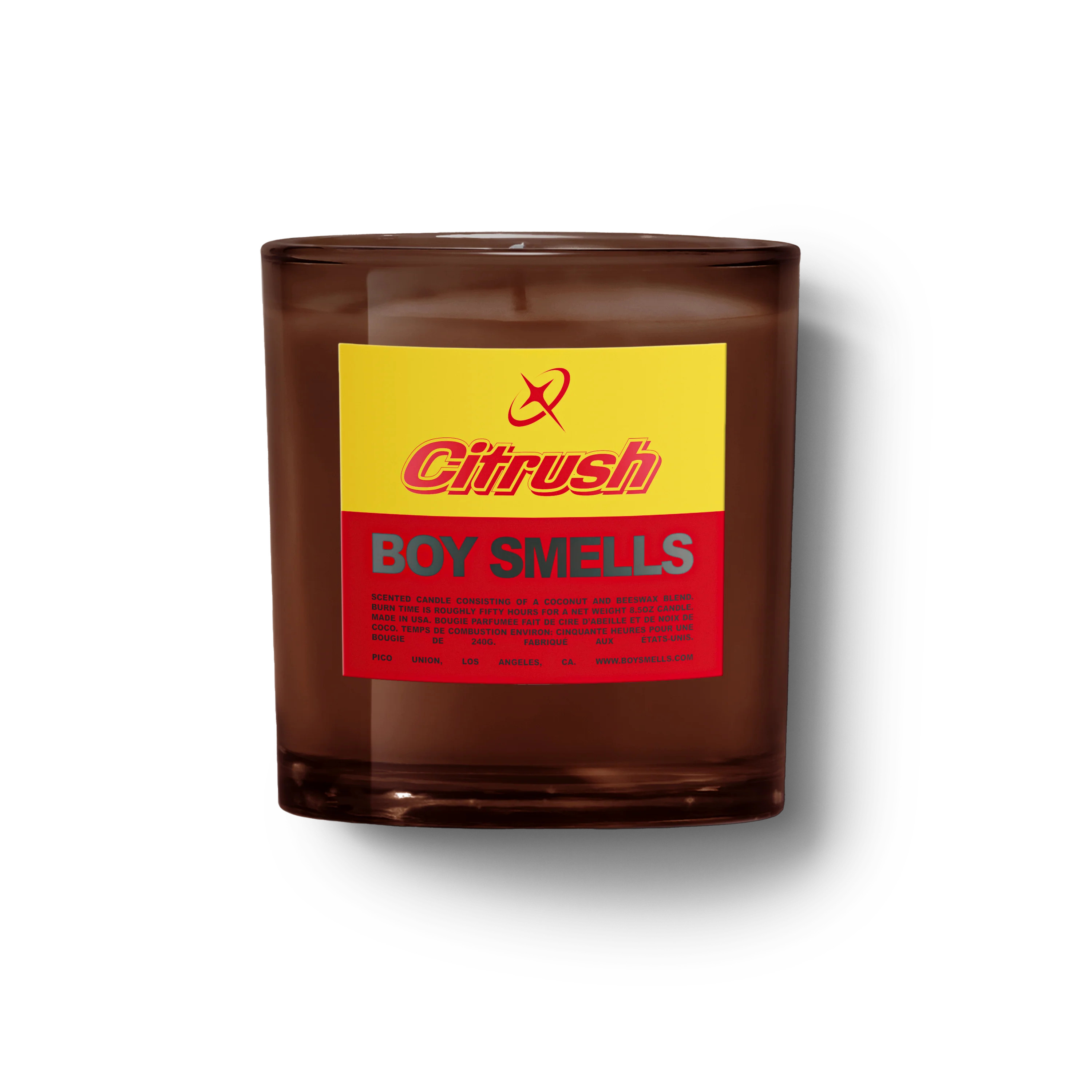 Citrush: Coconut & Beeswax Scented Candles | Boy Smells | Boy Smells