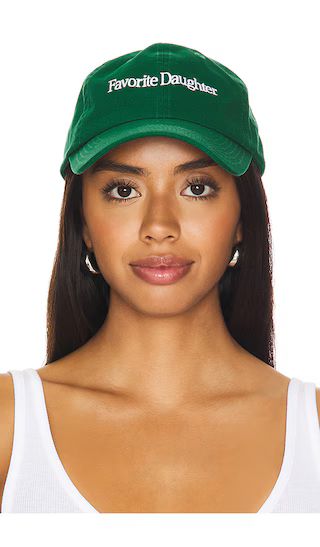 Classic Logo Baseball Hat in Green | Revolve Clothing (Global)