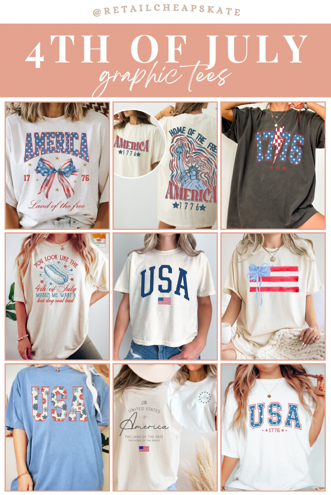 4th of July graphic tees!

#LTKSeasonal #LTKFindsUnder50 #LTKStyleTip