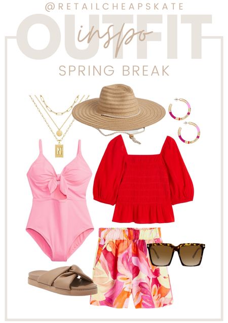 Spring break outfit inspo

#LTKunder50 #LTKstyletip #LTKswim