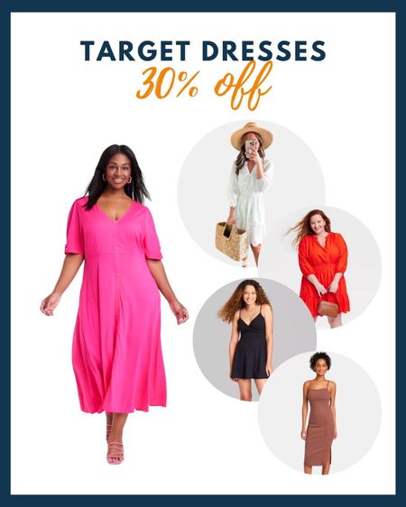 Target is still having 30% OFF so many amazing dresses for spring and summer!! 😍💕🤩🔥🔥🔥 We’ve linked a few of our favorites below so run and grab them before they’re gone!!!

#LTKstyletip #LTKsalealert #LTKunder50
