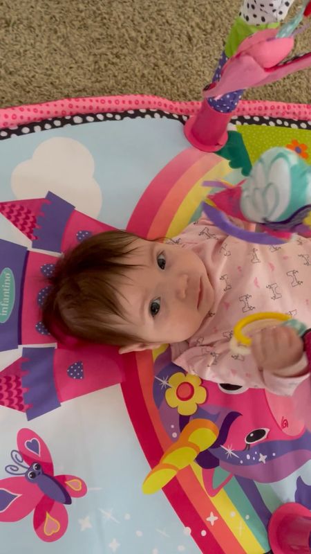 Baby Alexis loves her baby activity gym! Baby toys, activity center, infantino, baby girl, Amazon finds, eBay finds, gifts for baby 

#LTKbaby #LTKfamily #LTKbump