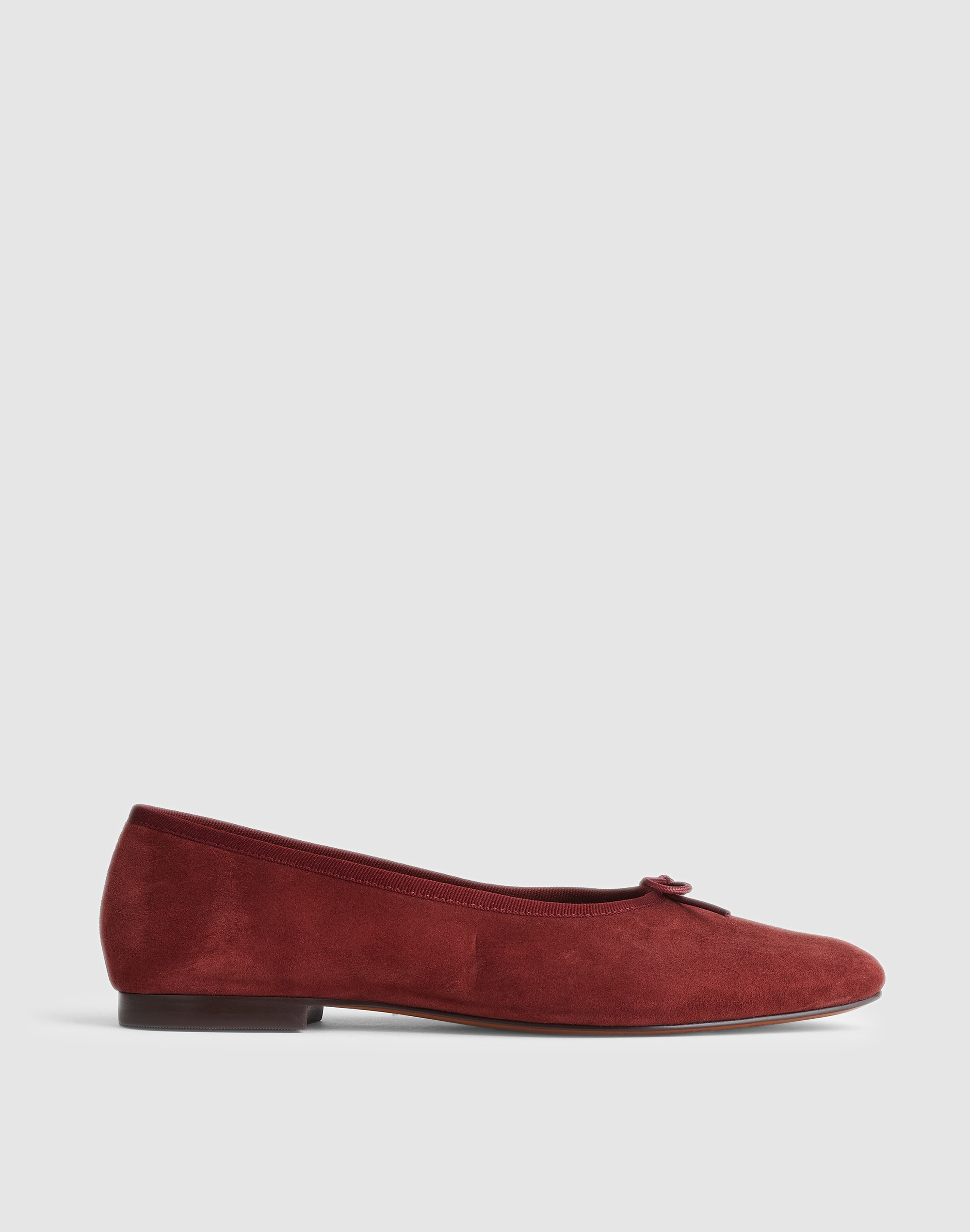 The April Ballet Flat in Suede | Madewell