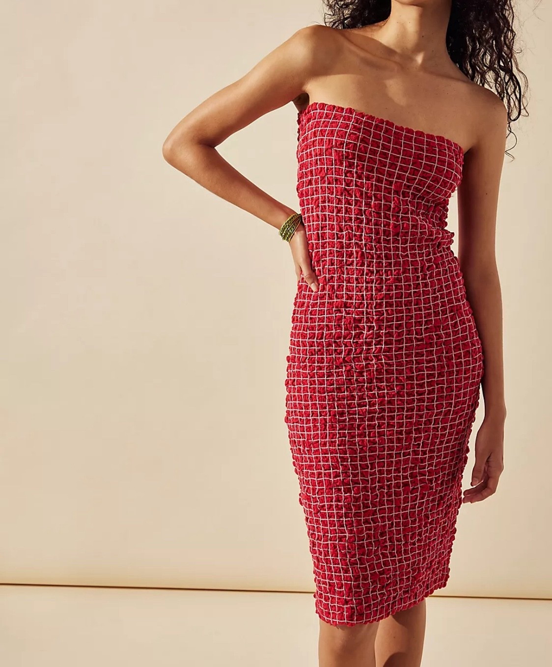 Free people dress 
Red smocked dress


#LTKFindsUnder50 #LTKSeasonal #LTKFindsUnder100