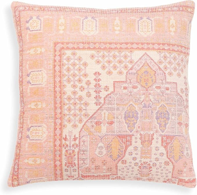 Tov Furniture Persia Pink 20" Square Accent Pillow | Amazon (US)