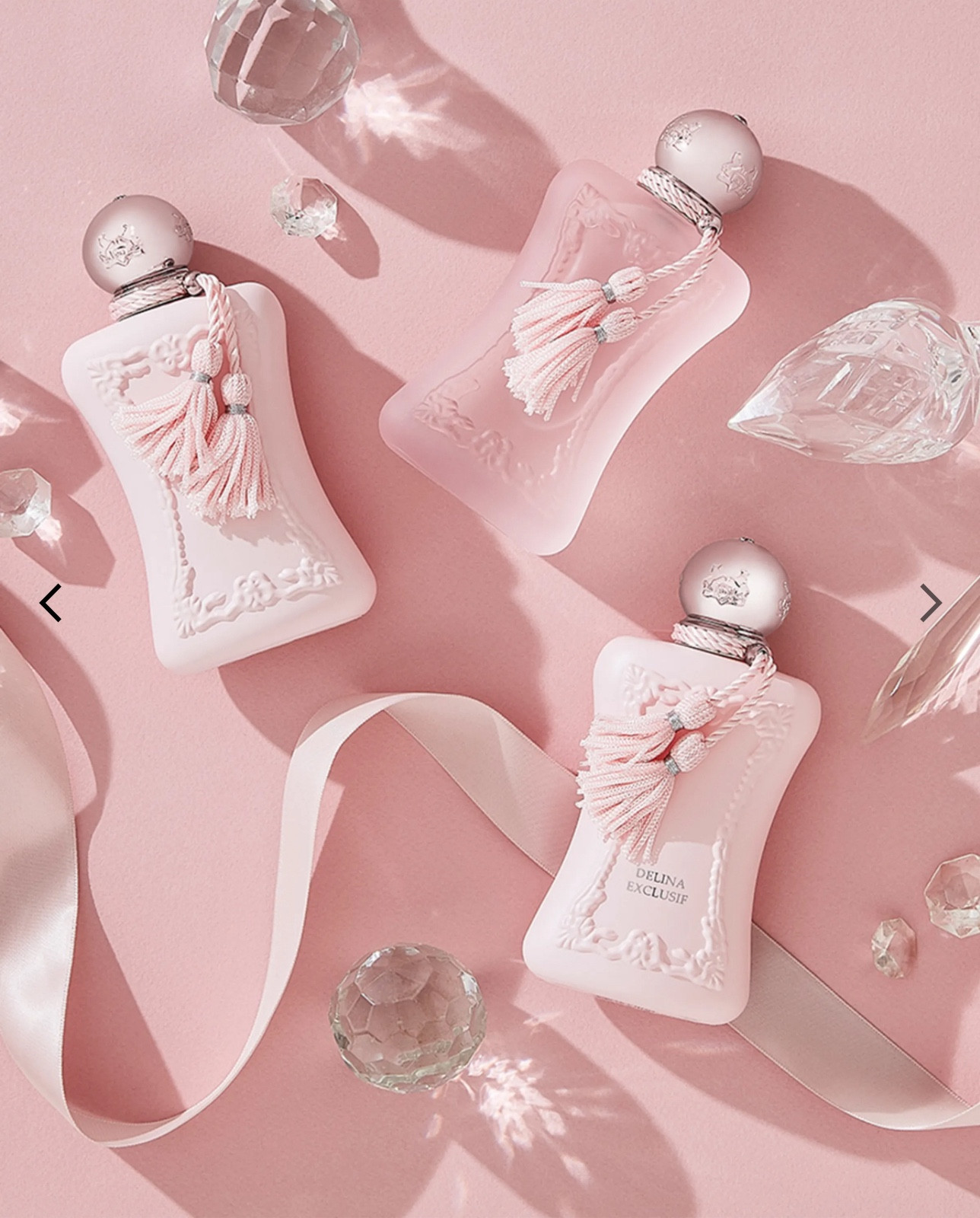 Parfums De Marley - Delina Exclusif & Delina La Rosée 🩷

Can’t go wrong with any of the Delina fragrances. This perfume is one of a kind and you won’t find any similar perfumes like it. 

#parfumsdemarley #fragrances #delina #delinaexclusif #delinalarosée