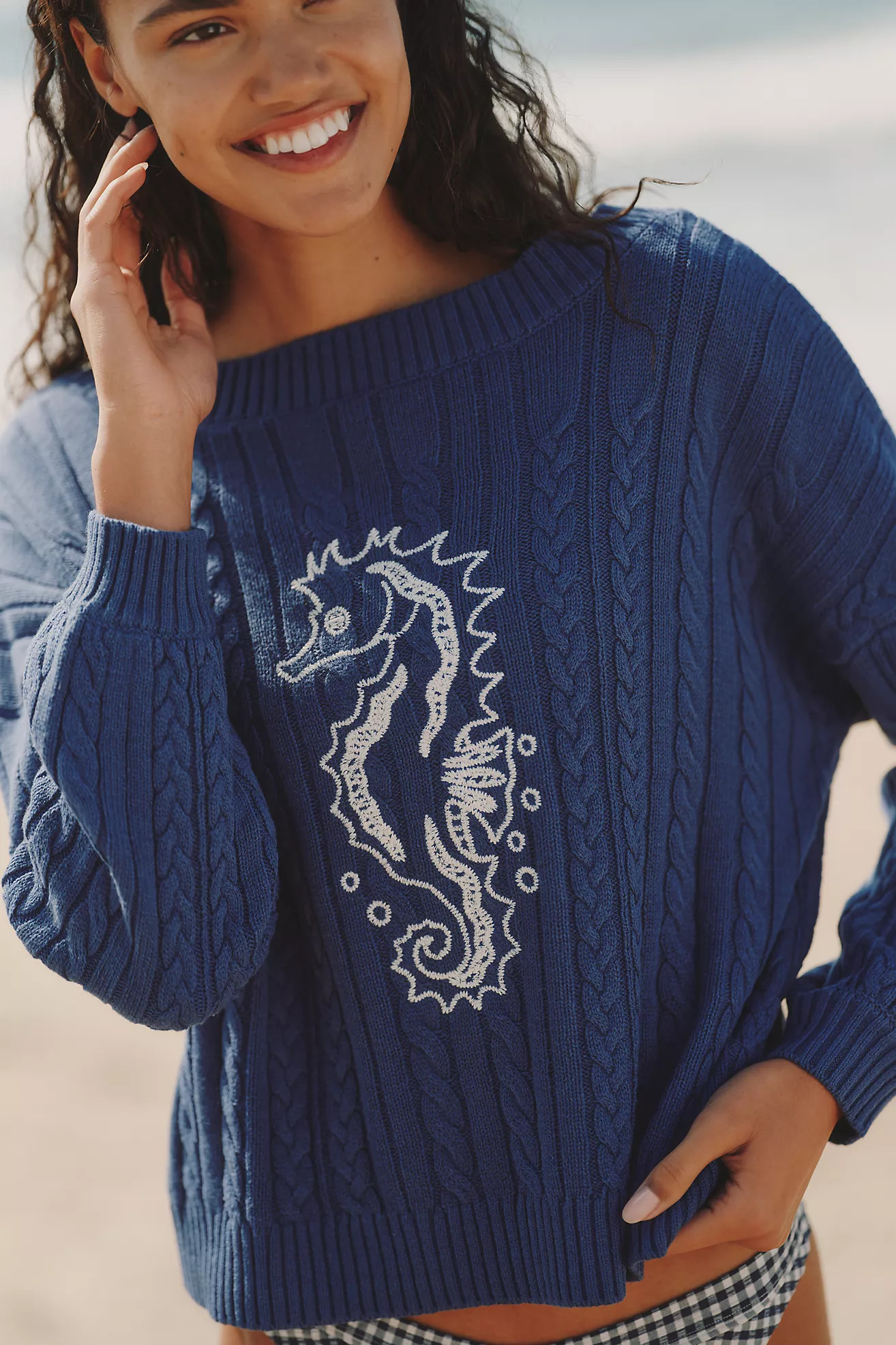 Celandine Boatneck Heritage Sweater | Anthropologie (US)