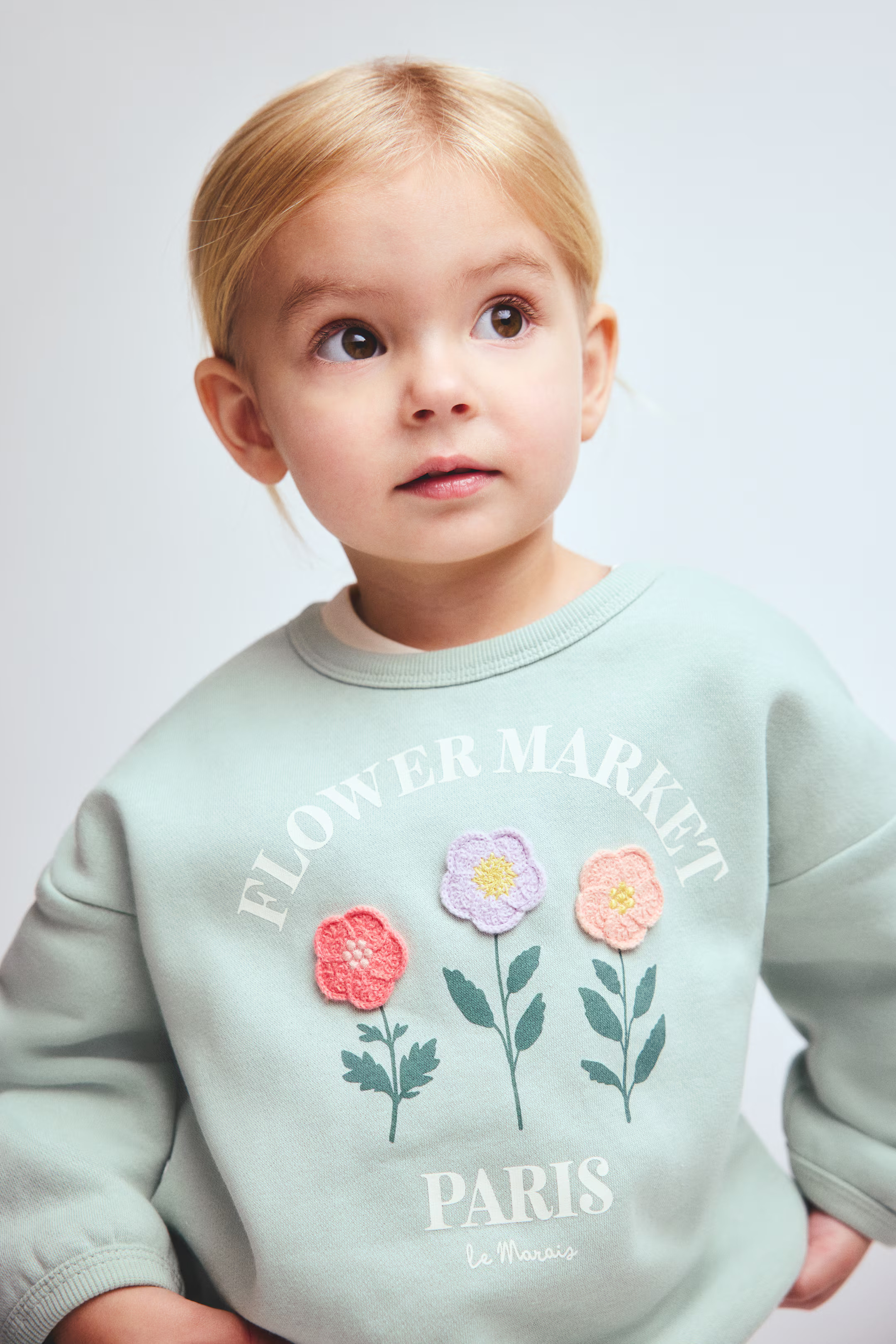 Motif-detail sweatshirt | H&M (US + CA)