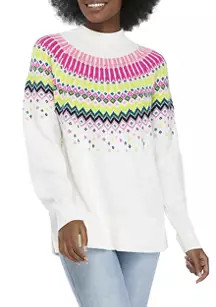 Women's Long Sleeve Mock Neck Tunic | Belk