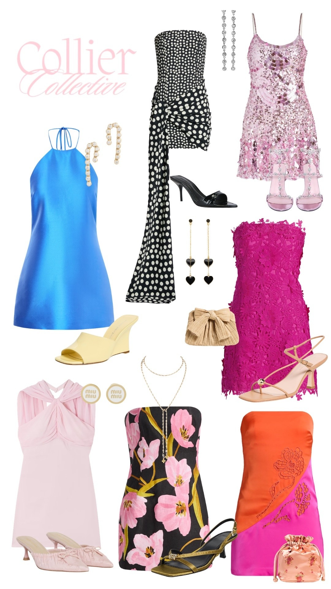 Collier Collective after dark 💌✨
the mini dress edit that does everything — flirty, polished, and just a little dangerous. think statement silhouettes, dreamy textures, and heels that make an entrance before you do. whether you’re going soft pink, bold floral, or high-contrast polka dots… she’s unforgettable.

Collier Collective is giving main character energy, always. 🕊️

#colliercollective #ltkstyle #ltkunder100 #springstyle #goingoutoutfit #minidressmoment #chicstyle #effortlesslooks #feminineenergy #statementstyle

#LTKWedding #LTKU #LTKSeasonal