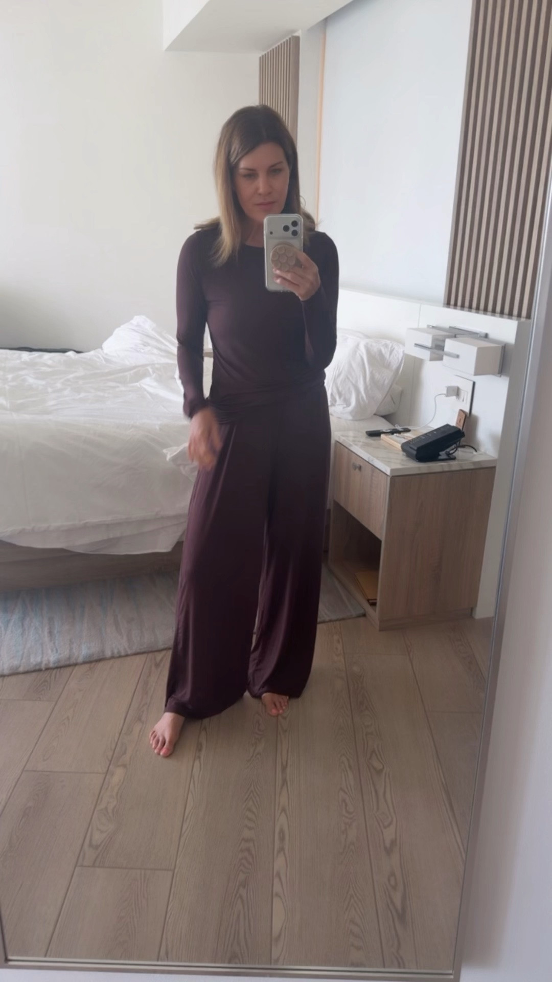 I sized up to a medium in the modal soft pjs on Amazon

#LTKOver40