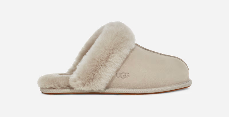 UGG® Women's Scuffette II Suede Sheepskin Slipper in Cream/, Size 12 | UGG (US)