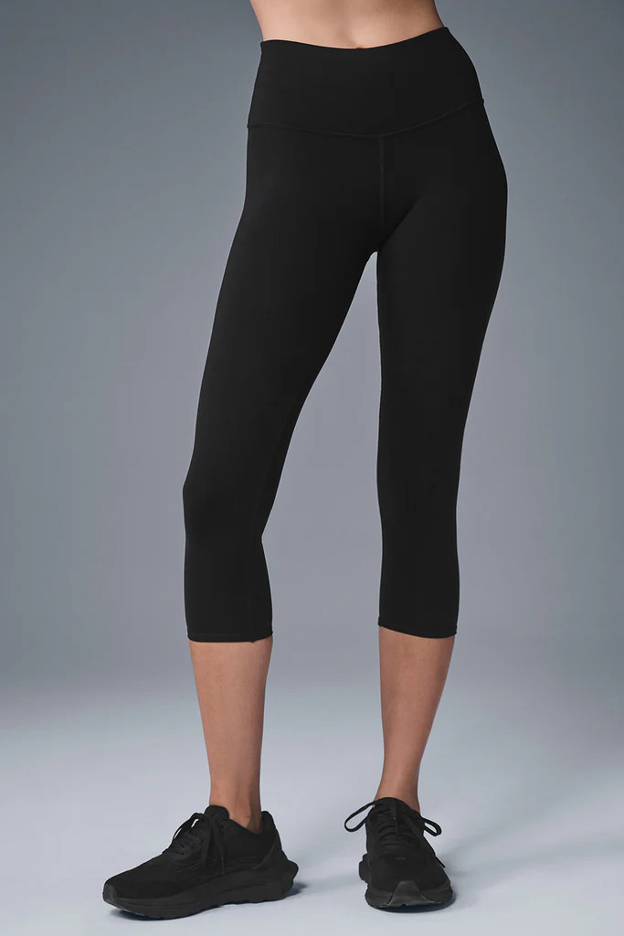 High-Waist Airbrush Capri | Alo Yoga (US)