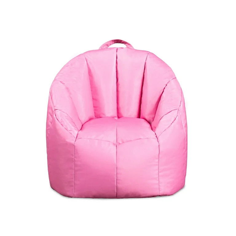 Big Joe Joey Junior Kids Bean Bag Chair, 1.5 Feet, Durable Polyester Nylon Blend, Cashmere Rose | Walmart (US)