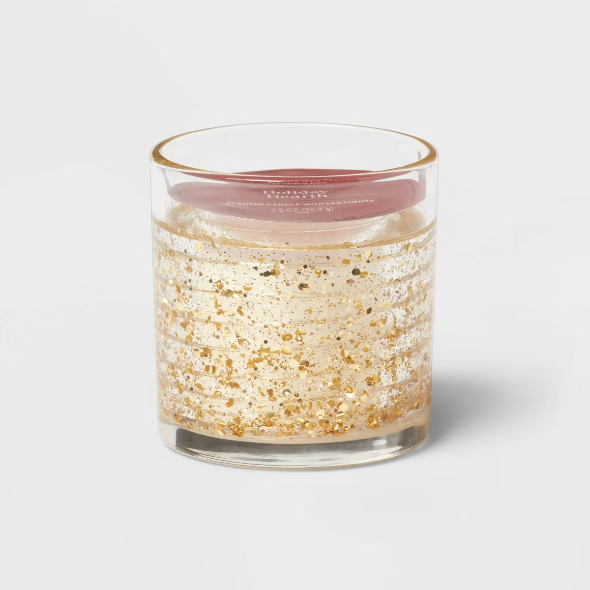 Gel LED Holiday Hearth Jar Candle 2.5oz - Threshold™ | Target