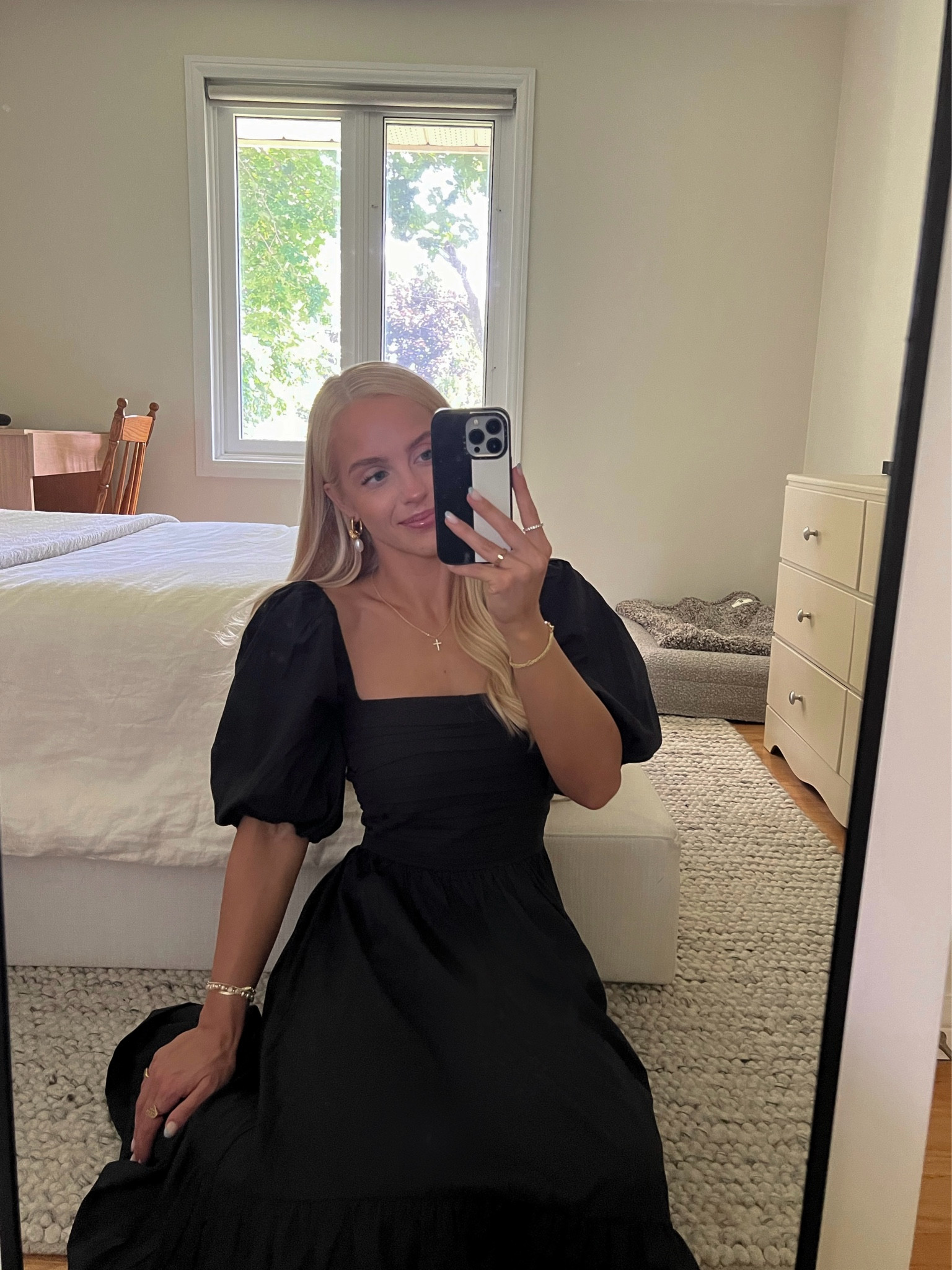 Wearing XS Tall (for a longer length)