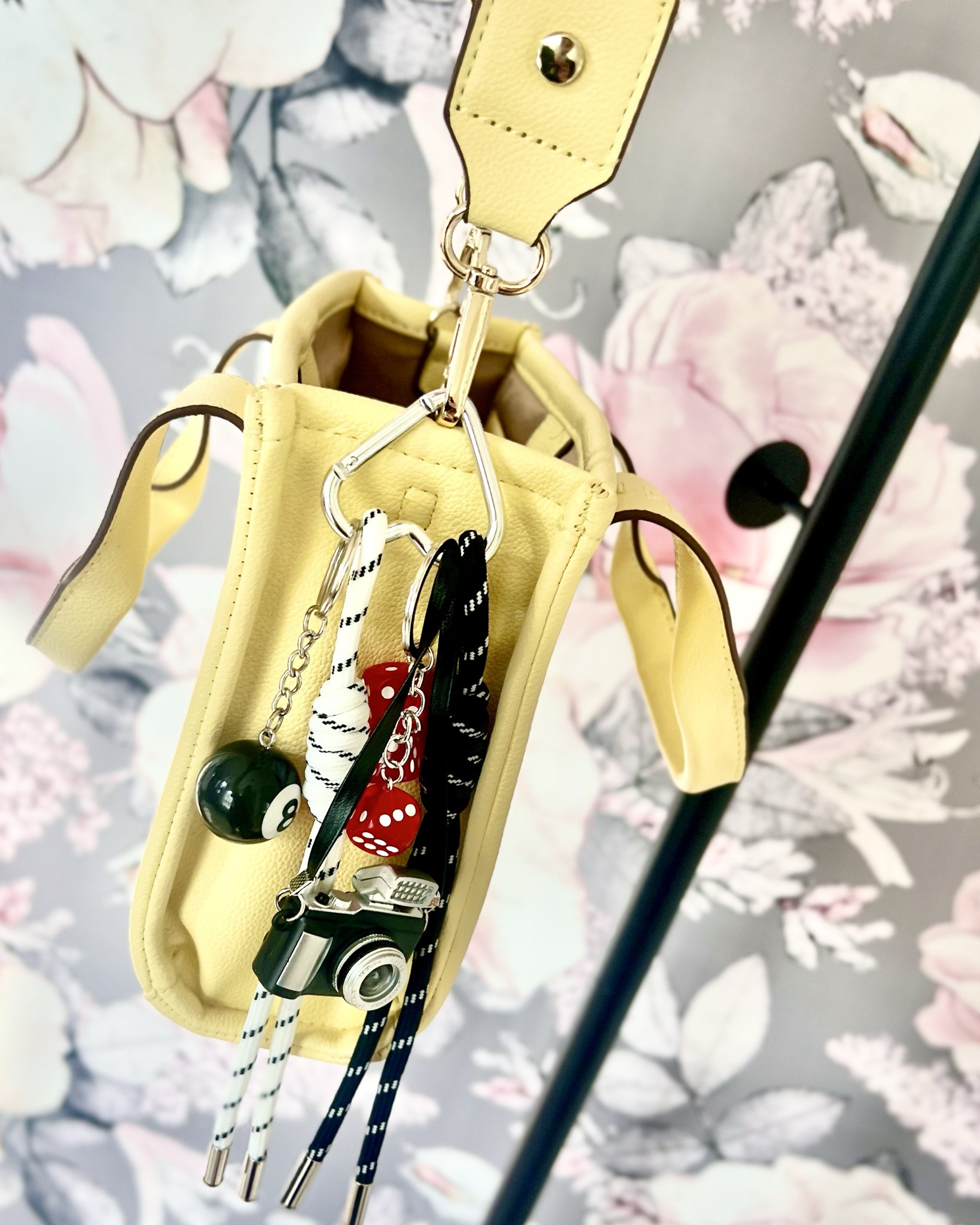 Affordable bag charms 
Butter yellow crossbody bag

#bag #charms #bagcharms #keychain #trendy #charms #beads #necklace #bracelet #decorate #handbag #crossbody bag charms, purse charms, bag accessories, purse accessories, charms for bag, charms for purse, bag decoration, keychain, clips, trendy, cute key chain, bracelet, decorate my bag, decorate my purse, handbag charms, crossbody charms, fun, cute