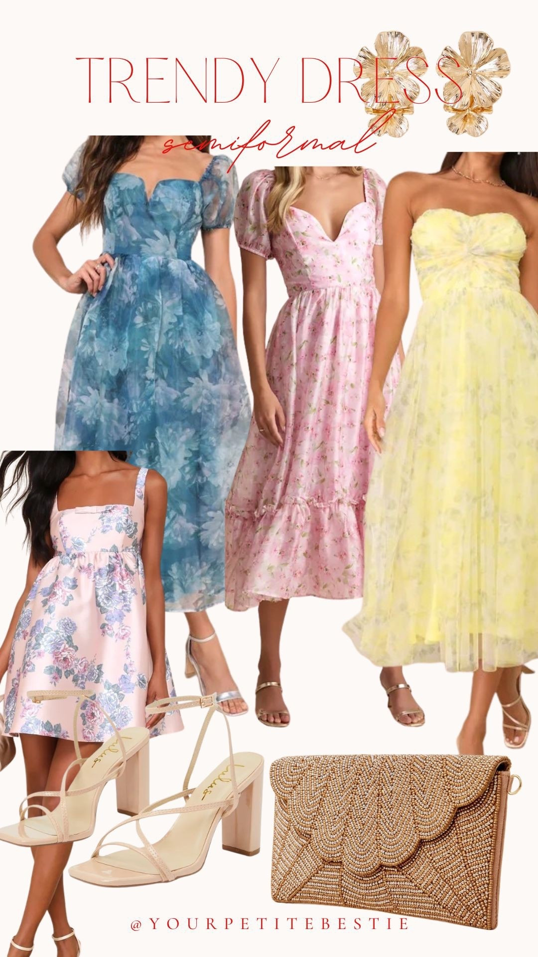 The prettiest dresses!!! Semi formal and beyond! Cute for wedding guest options. Love love love and come in XXS!!

#LTKootd #LTKWedding #LTKSeasonal