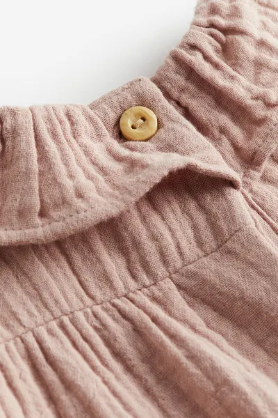 Cotton Dress - Powder pink -  | H&M US | H&M (US + CA)