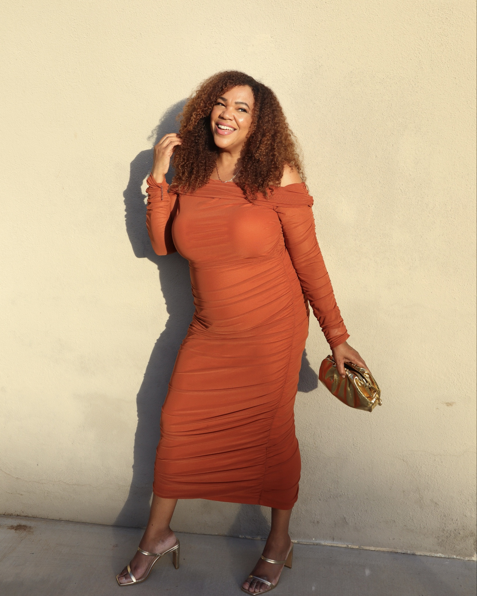 Golden Hour and Golden Dress ✨! This dress and its vibe is one of my faves! Size xl. 

#LTKfindsunder100 #LTKmidsize #LTKparties