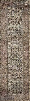 Loloi Amber Lewis Morgan 2'-3" x 9'-6" Runner Runner Rug in Denim/Multi - Large Area Rug, Neutral... | Amazon (US)