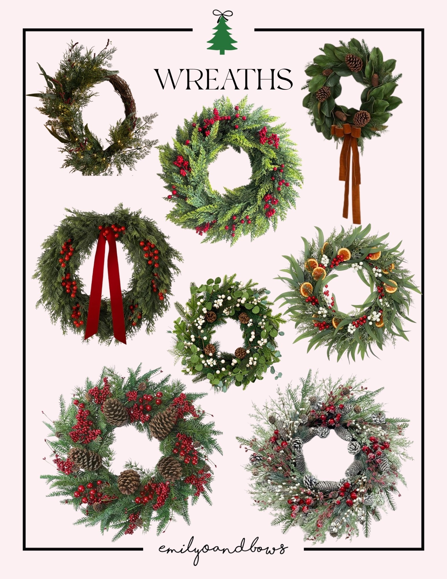 Rounding up my favorite holiday wreaths for decorating this month! 



#LTKCyberWeek #LTKGiftGuide #LTKHoliday