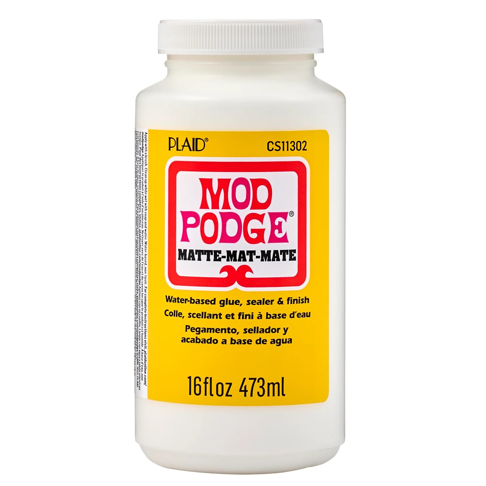Mod Podge, Matte Finish, 16 fl oz | Walmart (US)