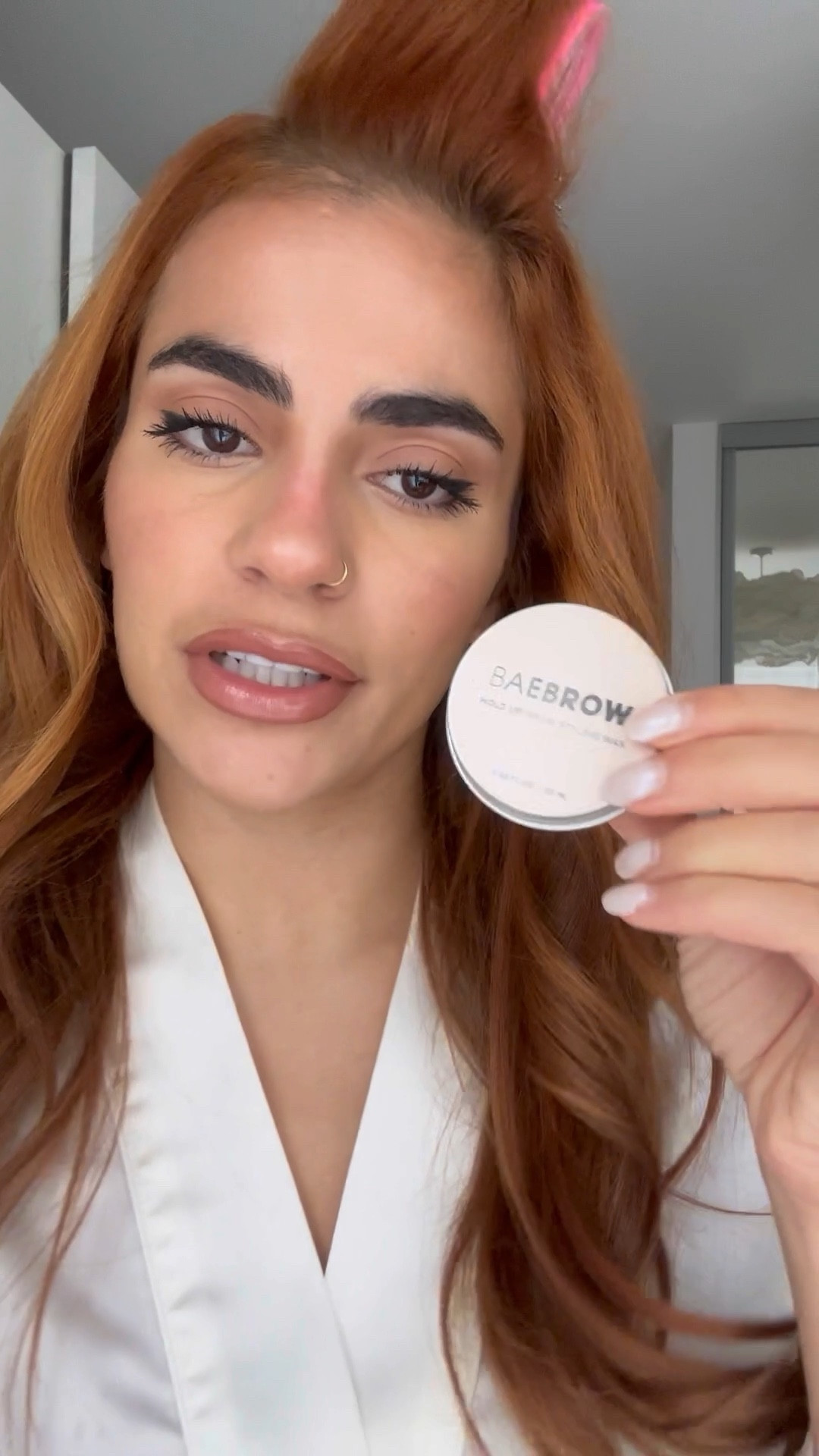 My newest brow product! Fully converted over from using Refy! #browsculpt #browproduct #eyebrowtutorial 