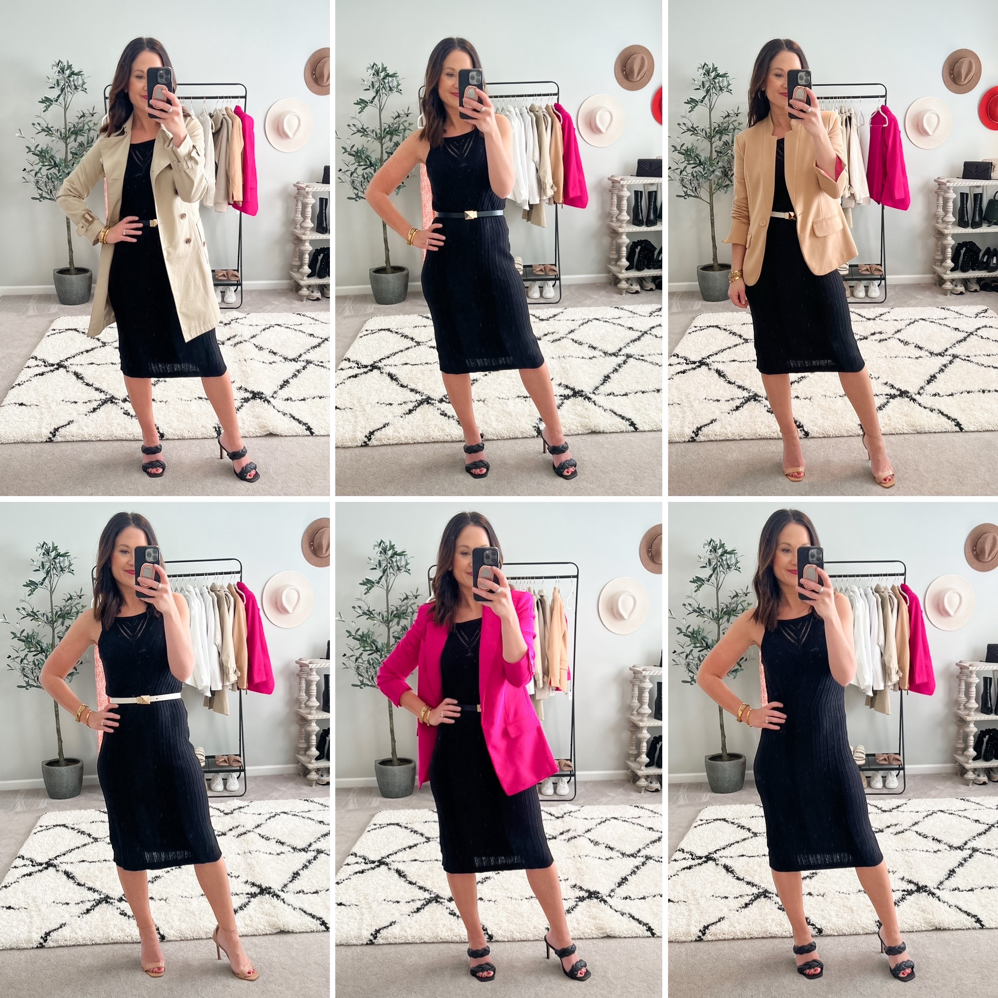 One dress styled 6 ways - old navy dress under $40 

#LTKFind #LTKworkwear #LTKsalealert