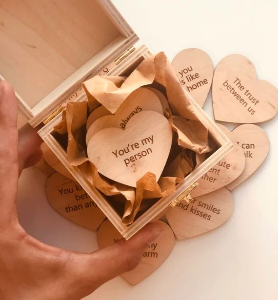 Reasons Why I Love You Box Personalized Valentine's Day | Etsy | Etsy (US)