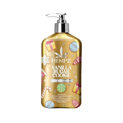 Hempz NEW Vanilla Sugar Cookie Body Moisturizer, Body Lotion, Fall Skin Care for Men & Women, Limited Edition, 17 fl.oz. | Amazon (US)